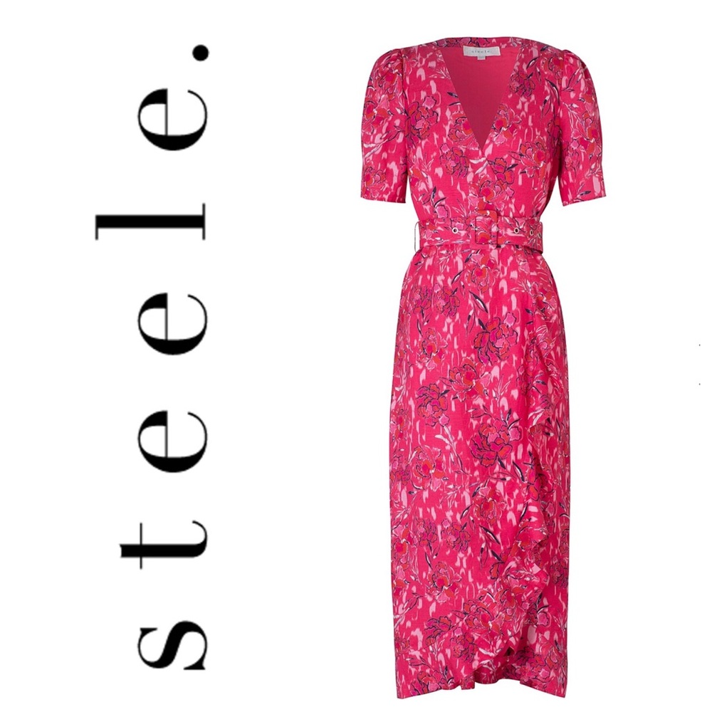 Anthropologie Steele. Bahiti Wrap Dress